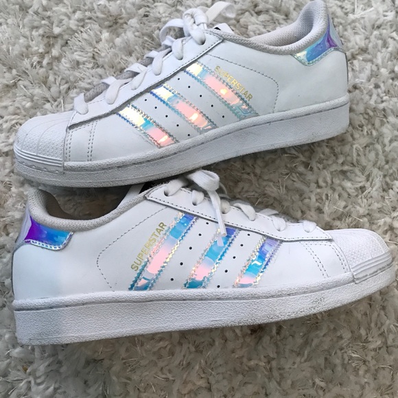 superstar iridescent scratch